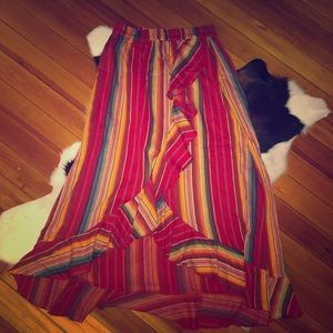 Serepa Patterned Maxi Skirt